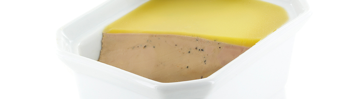 Foie gras transformé : terrine porcelaine